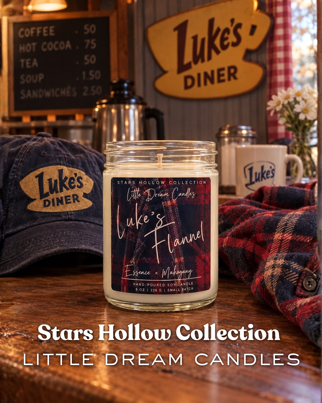 Luke's Flannel Candle