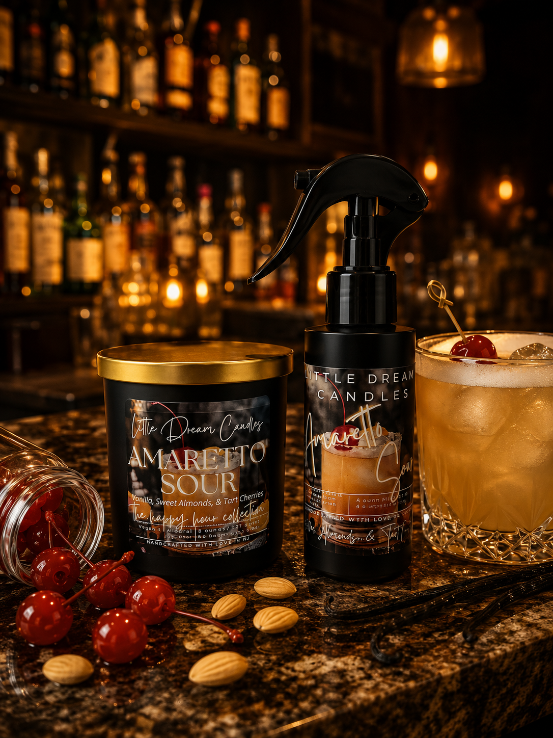 Amaretto Sour Candle