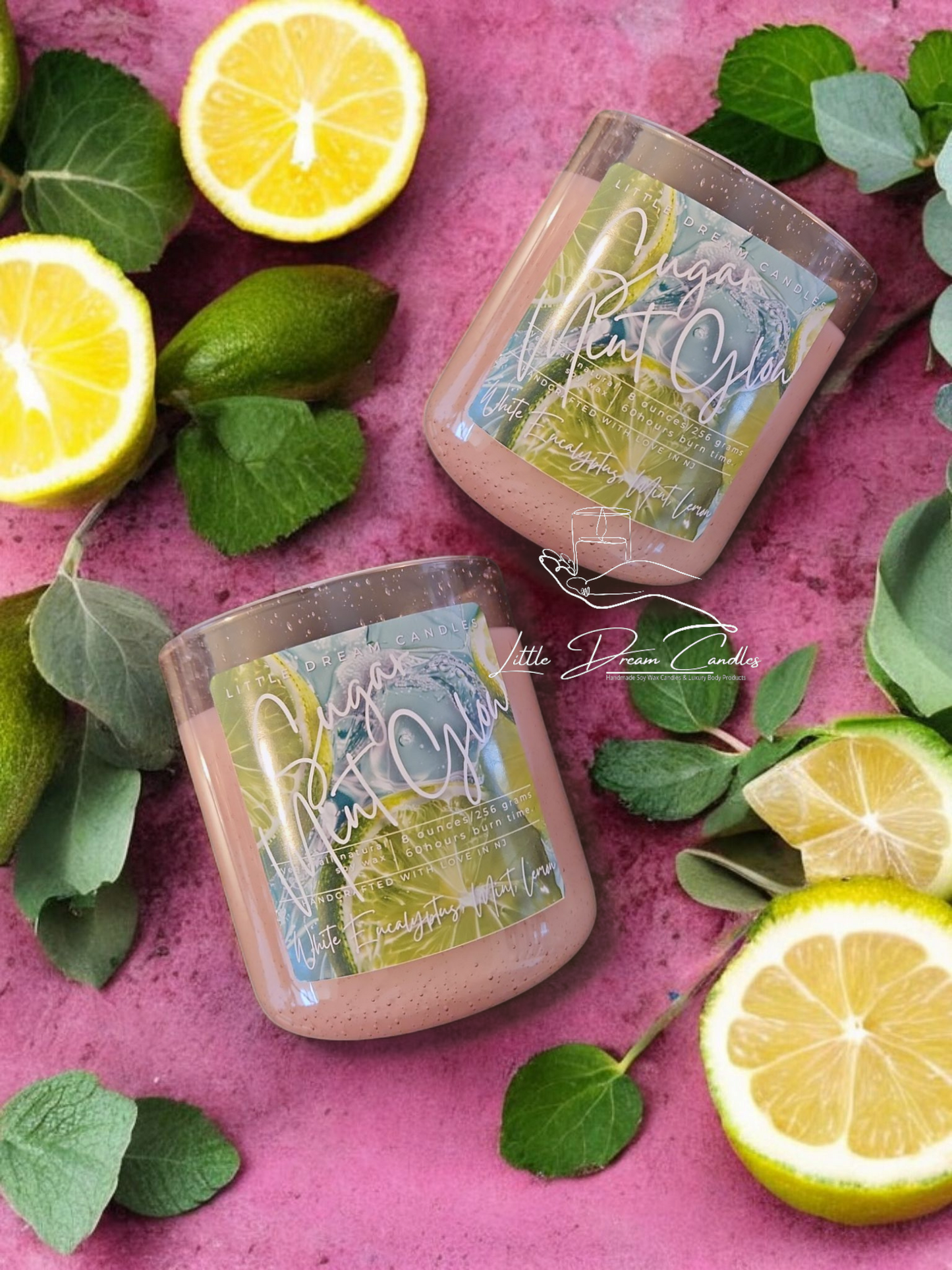 Sugar Mint Glow Candle