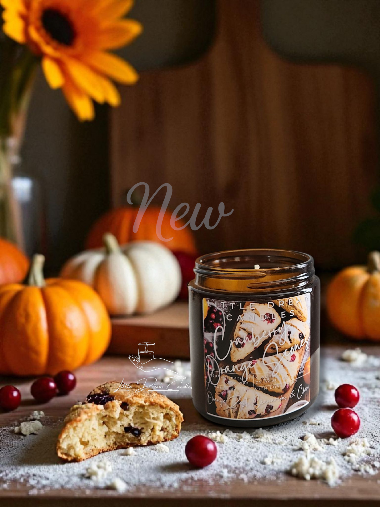 Cranberry Orange Scones Candle