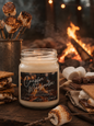 Campfire Marshmallow Candle
