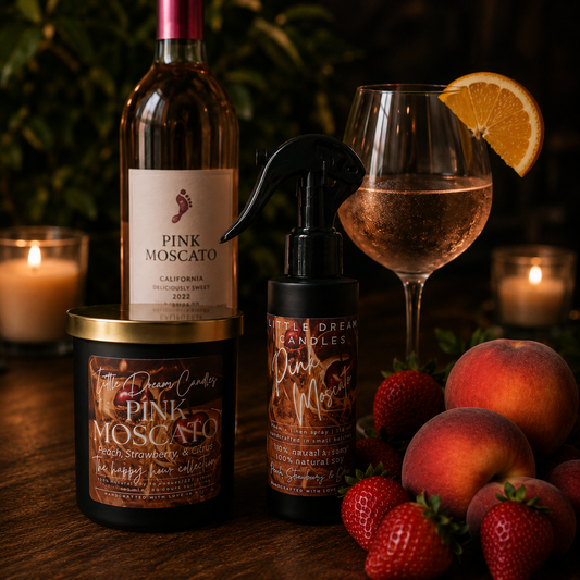 Pink Moscato Candle