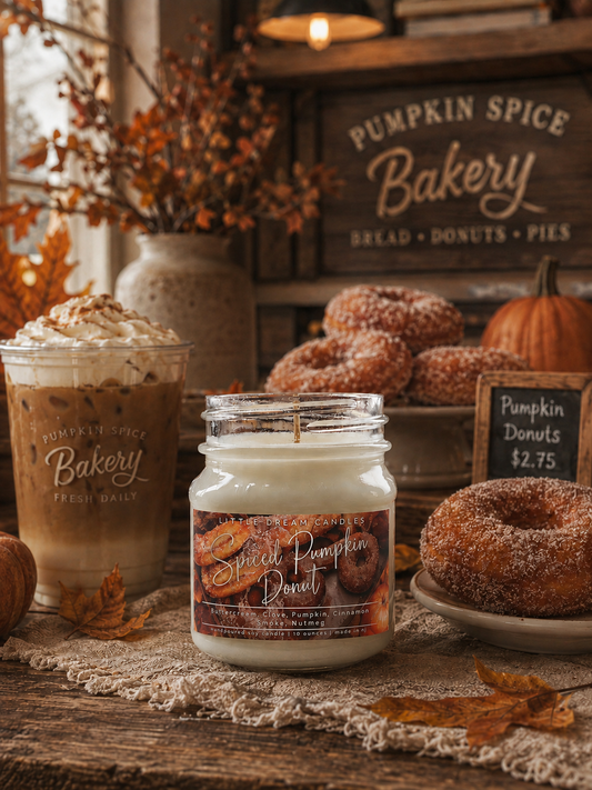 Spiced Pumpkin Donut Candle