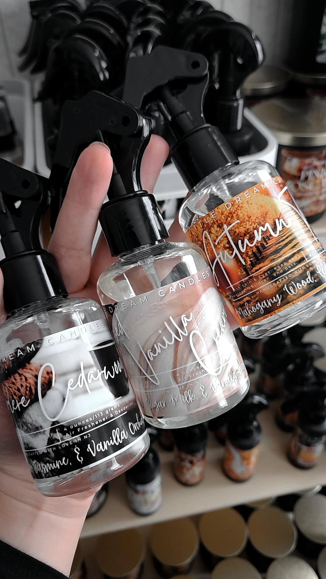 Fall Air Freshener Mists