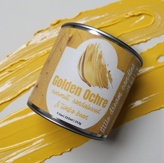 Golden Ochre Candle